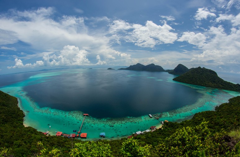 Bohey Dulang Hiking View